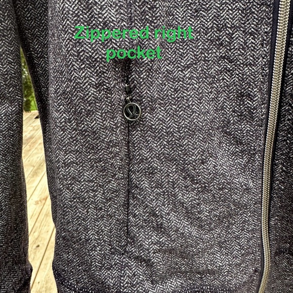 LULULEMON DAILY YOGA JACKET SZ 10 LG Style number W4A48S - Picture 4 of 15